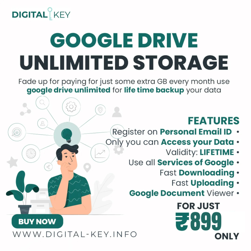 Google Drive – Unlimited Storage