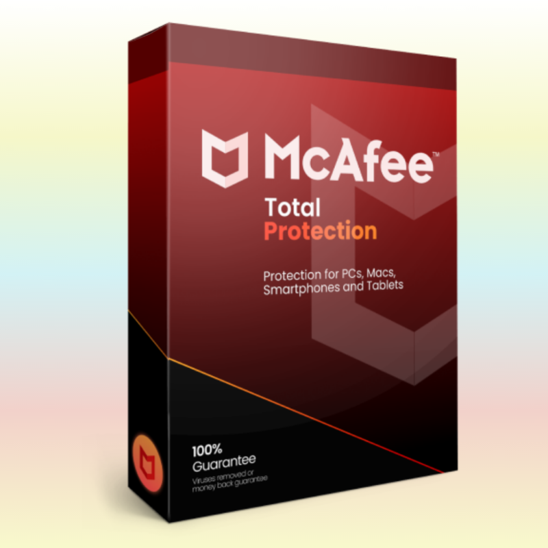 McAfee Total Protection 2024 ORIGINAL ANTIVIRUS SOFTWARE | 10 YEARS | ORIGINAL KEY